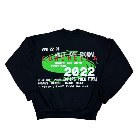 Cactus Plant Flea Market CPFM Coachella 2022 Sweatshirt Large Harry Styles